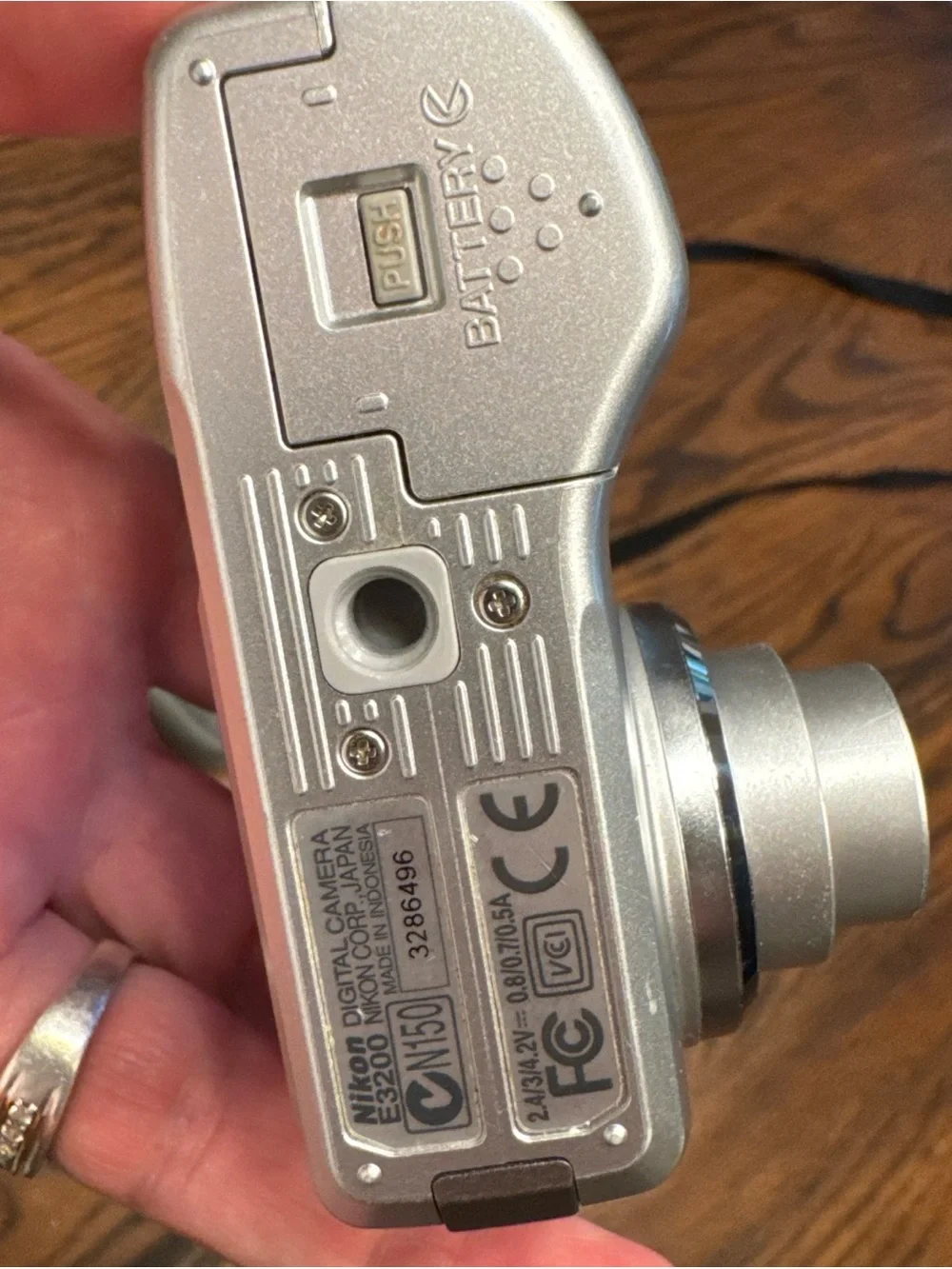 Nikon COOLPIX 3200 Silver Compact Digital Camera Tested Working Instruction Book